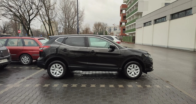 Nissan Qashqai cena 53500 przebieg: 89000, rok produkcji 2017 z Warszawa małe 67